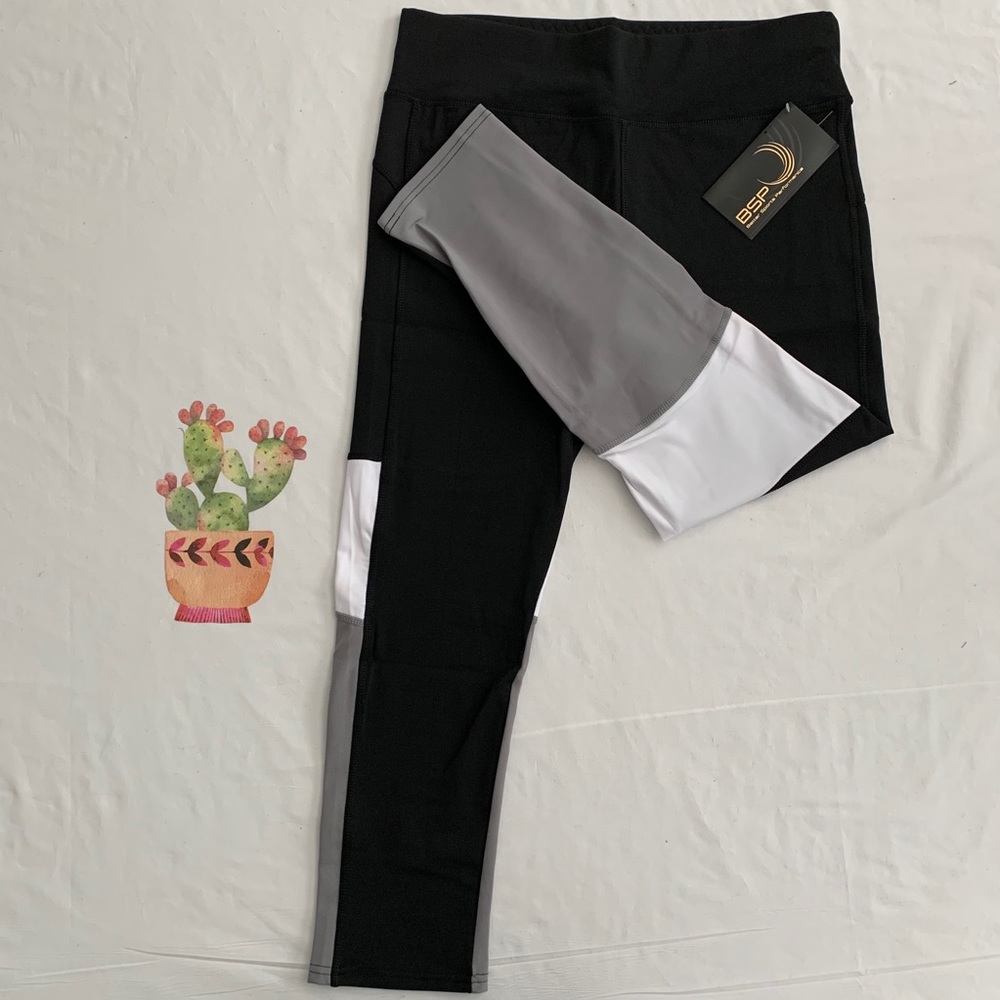 NWT Plus size 2 for 1 Women BSP Yoga Pants - Picture 3 of 7